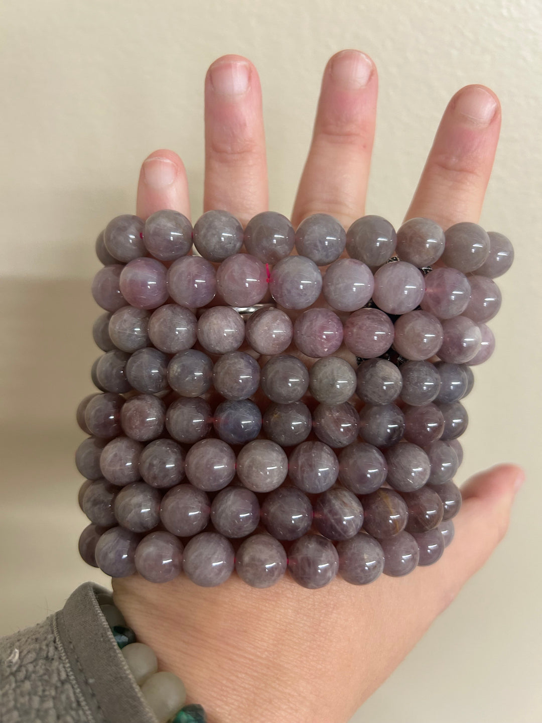 10 MM Blue Rose Quartz Bracelets