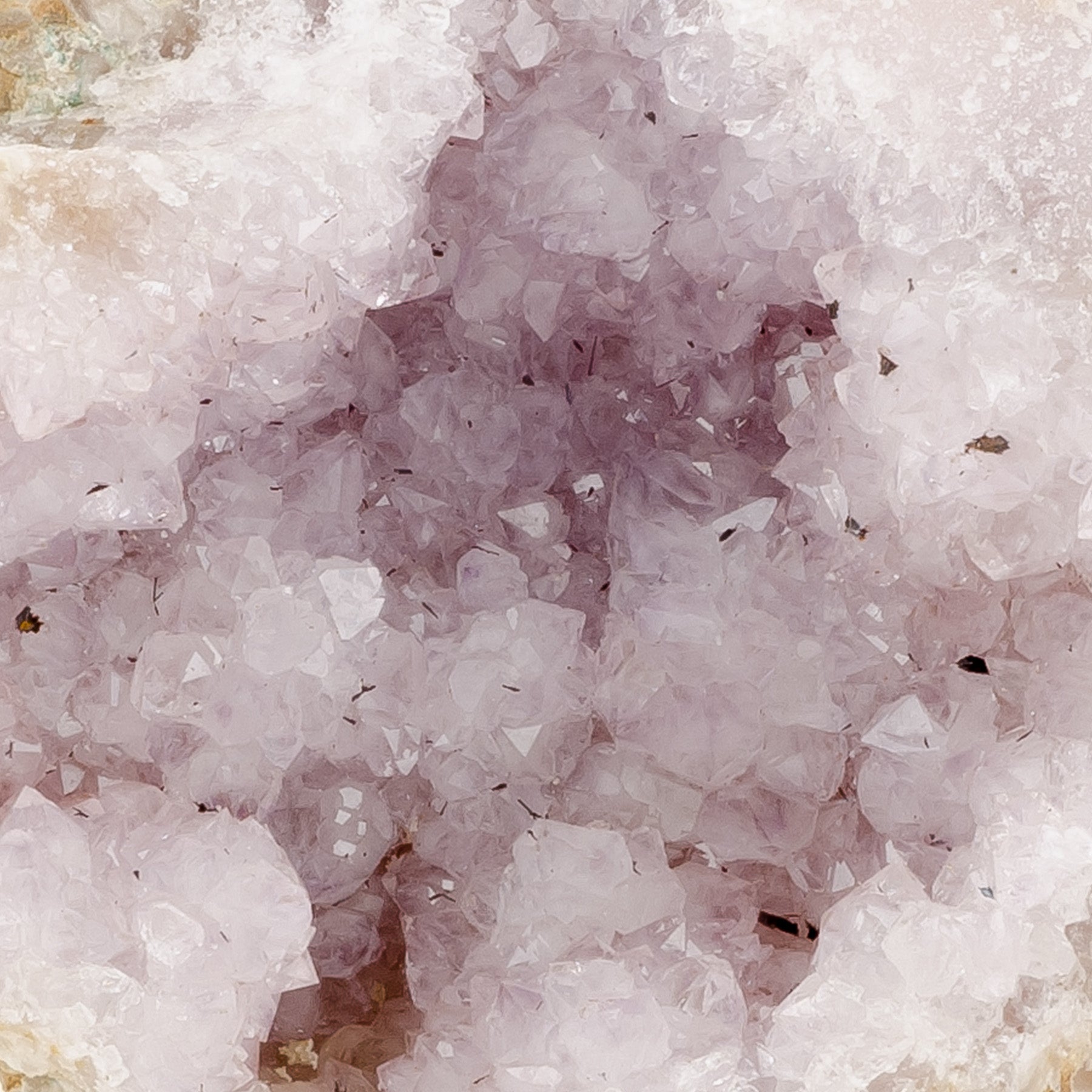 Cavernous Mass of White Crystals